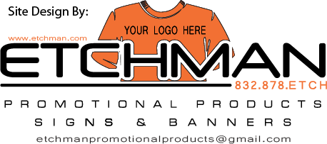 Link to web design kings. Etchman Promotional Products